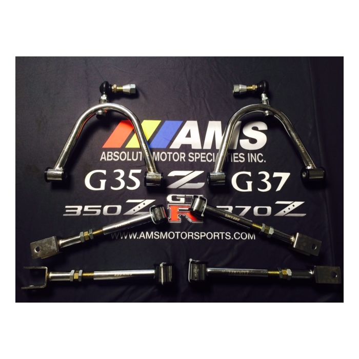 AMS 350Z / G35 Chrome V2 ADJUSTABLE CAMBER KIT