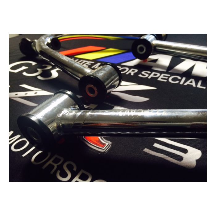 AMS 350Z / G35 Chrome V2 ADJUSTABLE CAMBER KIT